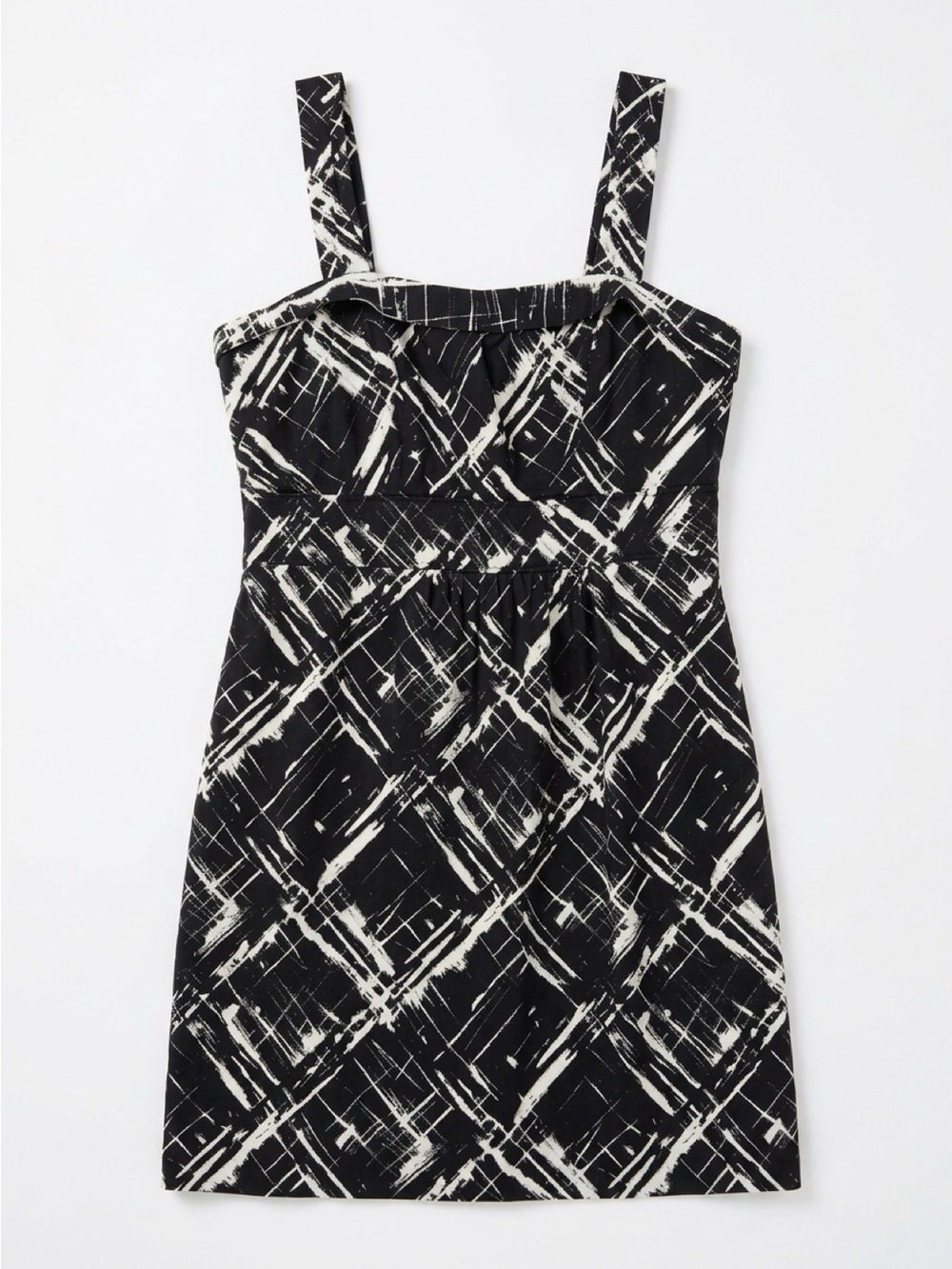 Ricki's Black & White Strappy Mini Dress